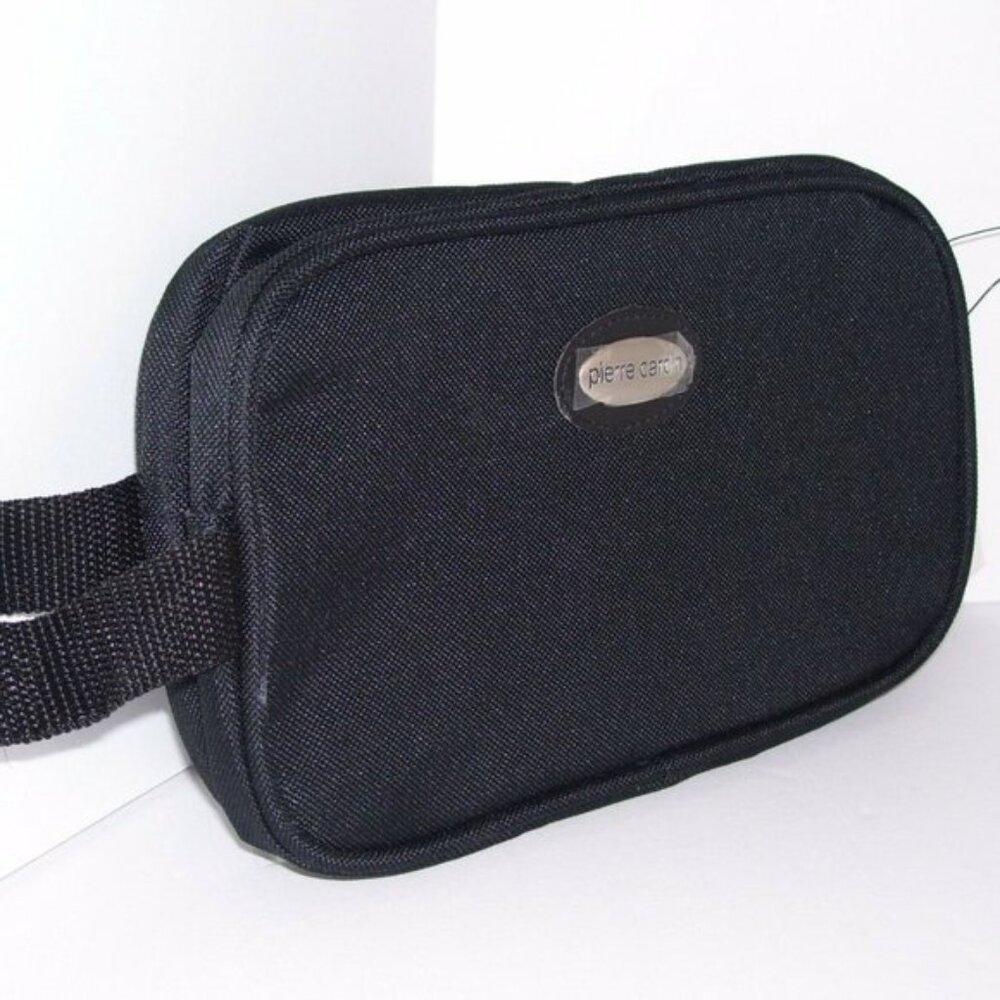 Pierre Cardin Utility Kit Travel Bag Black